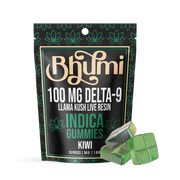 Kiwi Indica Live Resin Gummies (Delta-9)