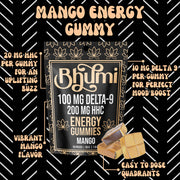 Mango Gummies | Energy (Delta-9 +HHC)