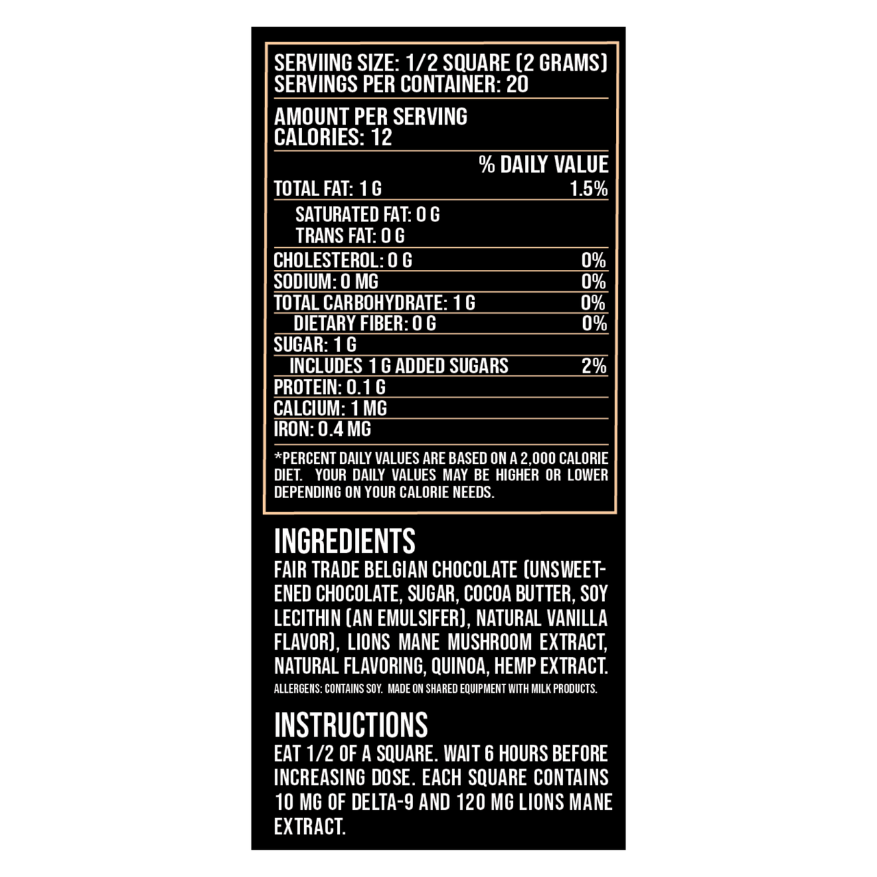 Pomegranate Dark Chocolate (Delta-9)