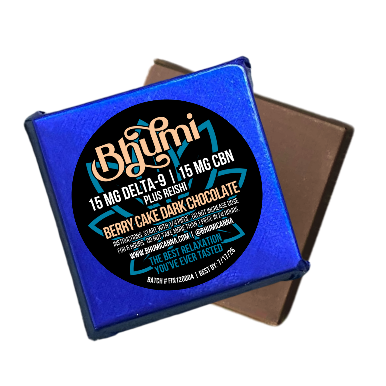 Blackberry Cheesecake Reishi Chocolate (Delta-9 + CBN)